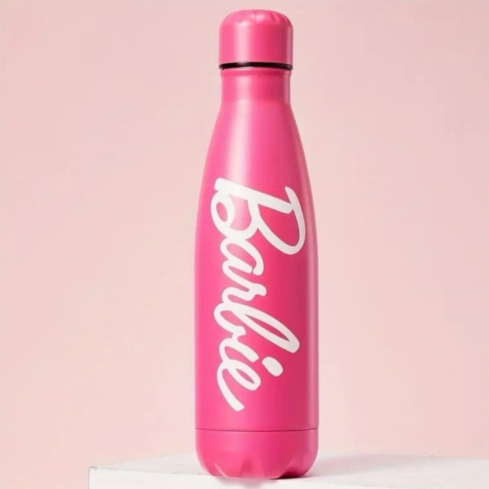 Barbie Miniso Pink Stainless Steal Water Bottle